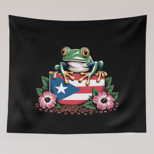 Item preview, Puerto Rico Culture Frog designed and sold by Redgiant87x.