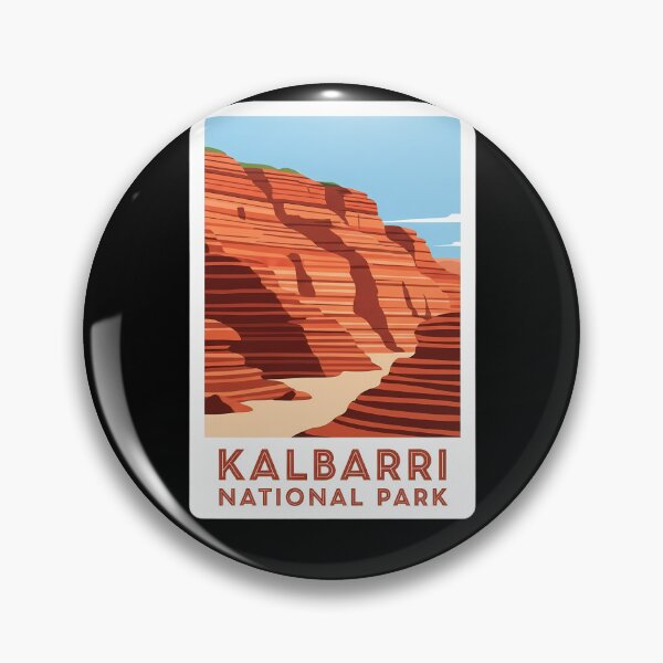 Item preview, Kalbarri National Park: A Bold and Minimalist Gorge Design designed and sold by Digital Dreams Arts.