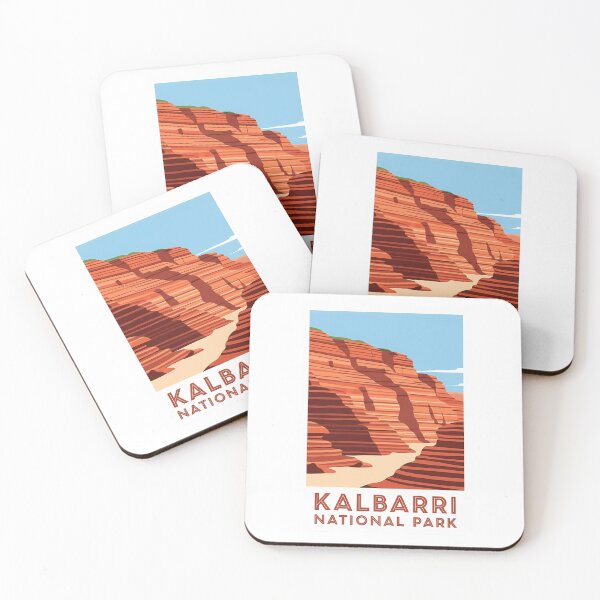 Item preview, Kalbarri National Park: A Bold and Minimalist Gorge Design designed and sold by Digital Dreams Arts.