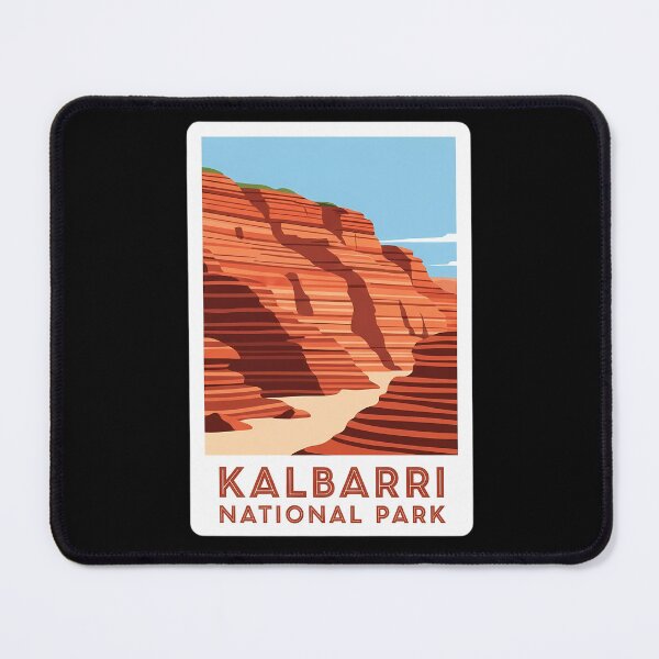 Item preview, Kalbarri National Park: A Bold and Minimalist Gorge Design designed and sold by Digital Dreams Arts.
