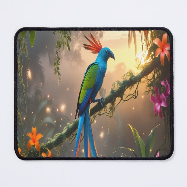 Item preview, Radiant Quetzal Jungle Sunrise Bioluminescent Paradise designed and sold by Max Store.