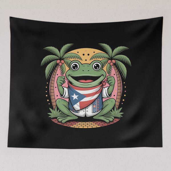 Item preview, Puerto Rico Culture Frog designed and sold by Redgiant87x.