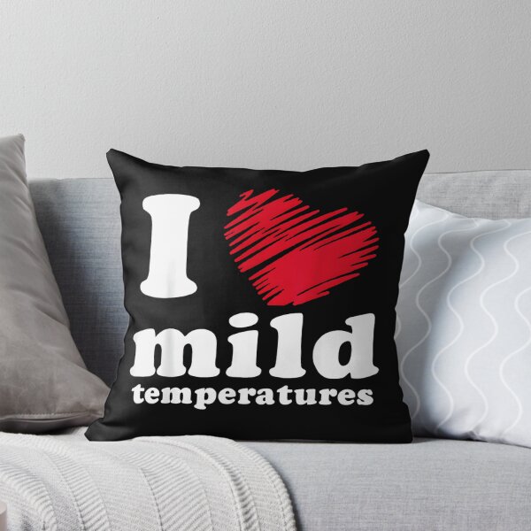 Item preview, Cita divertida sobre el clima retro: "Me encantan las temperaturas suaves". designed and sold by URGlden.