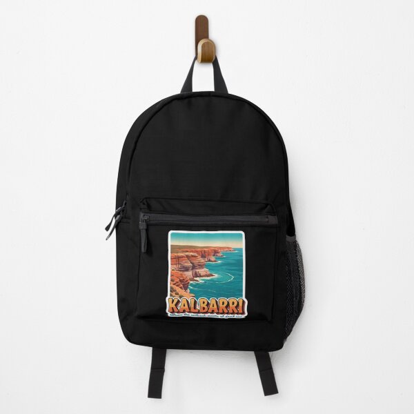 Item preview, Kalbarri: A Vibrant Retro Poster, Where the Outback Meets the Sea designed and sold by Digital Dreams Arts.