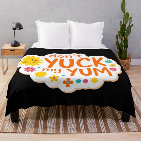 Item preview, Don't Yuck My Yum – Positive Vibes Foodie Quote designed and sold by Haji  Kamora.