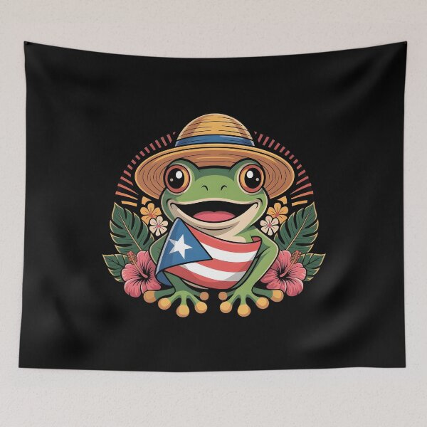 Item preview, Puerto Rico Culture Frog designed and sold by Redgiant87x.