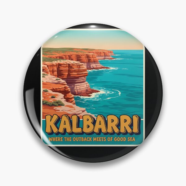 Item preview, A West Coast Adventure: A Groovy and Nostalgic Kalbarri Print designed and sold by Digital Dreams Arts.