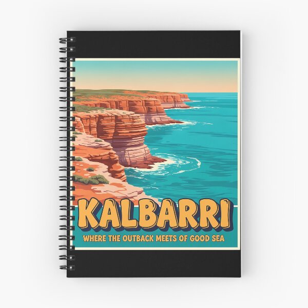 Item preview, A West Coast Adventure: A Groovy and Nostalgic Kalbarri Print designed and sold by Digital Dreams Arts.