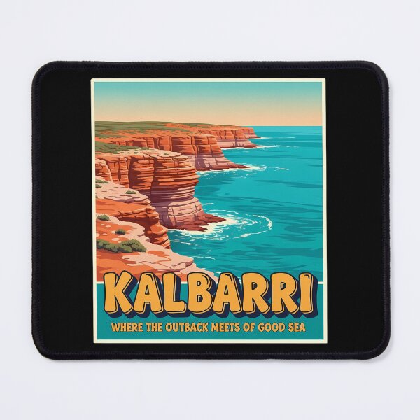 Item preview, A West Coast Adventure: A Groovy and Nostalgic Kalbarri Print designed and sold by Digital Dreams Arts.