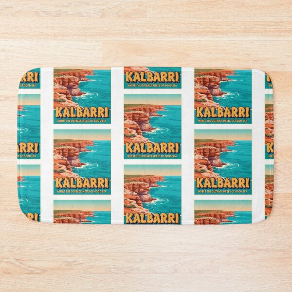 Item preview, A West Coast Adventure: A Groovy and Nostalgic Kalbarri Print designed and sold by Digital Dreams Arts.