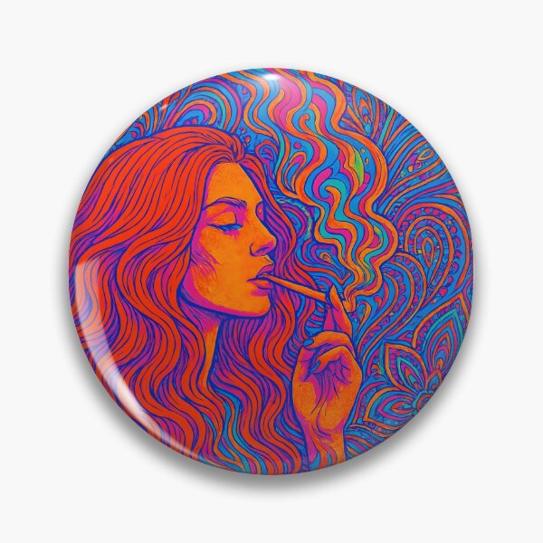 Item preview, Psychedelic Redhead designed and sold by ManateeMerchy.