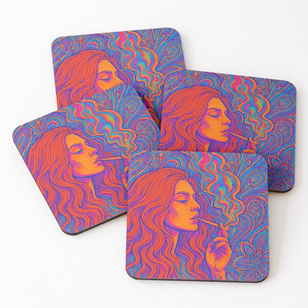 Item preview, Psychedelic Redhead designed and sold by ManateeMerchy.