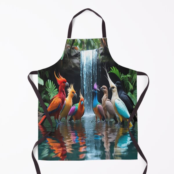 Item preview, Elemental Birds at Amazon Waterfall Paradise designed and sold by Max Store.