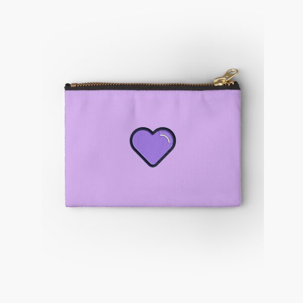 Item preview, Purple heart with embroidery effect designed and sold by Nubesss.