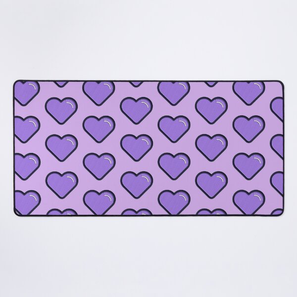 Item preview, Purple heart with embroidery effect designed and sold by Nubesss.