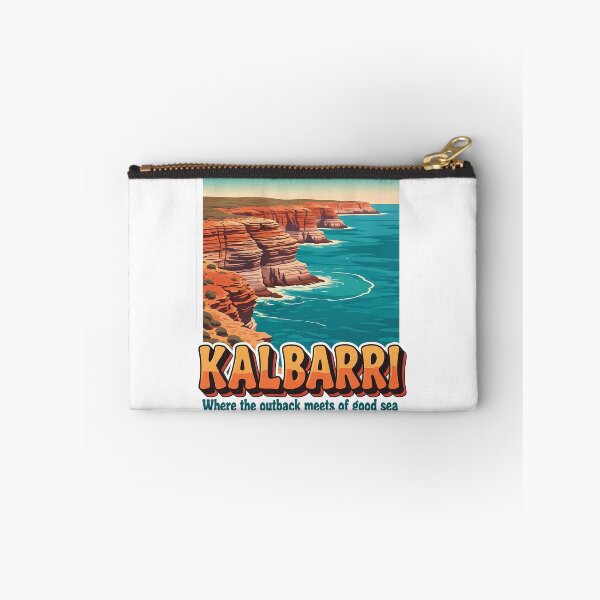 Item preview, Kalbarri:: A Classic 1970s-Style Surf Poster designed and sold by Digital Dreams Arts.