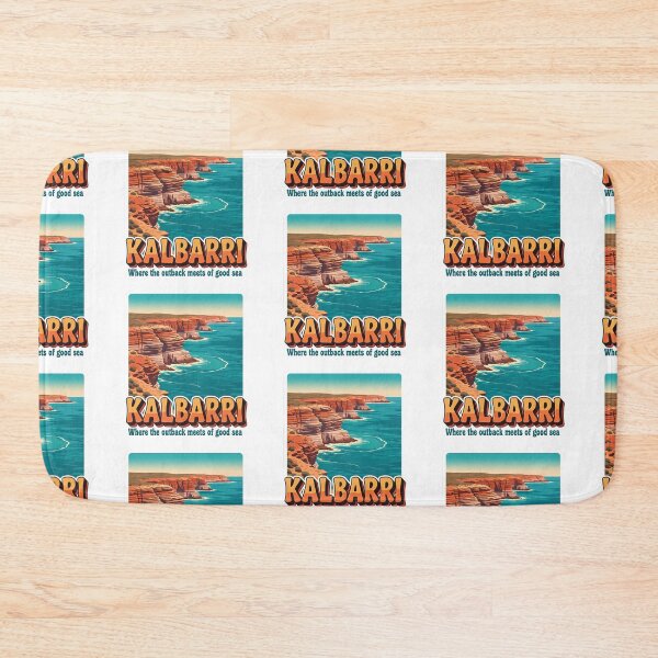 Item preview, Kalbarri:: A Classic 1970s-Style Surf Poster designed and sold by Digital Dreams Arts.