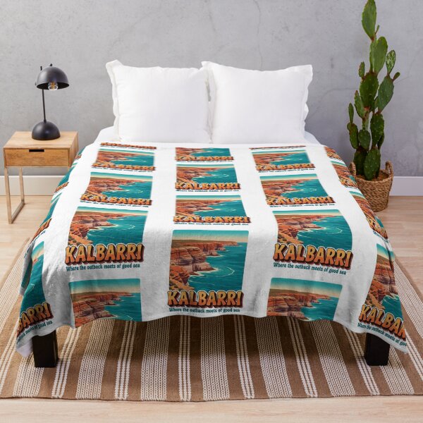 Item preview, Kalbarri:: A Classic 1970s-Style Surf Poster designed and sold by Digital Dreams Arts.