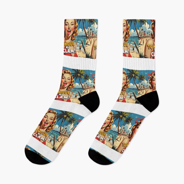 Item preview, Tongue my Clam! designed and sold by NicMacTees.