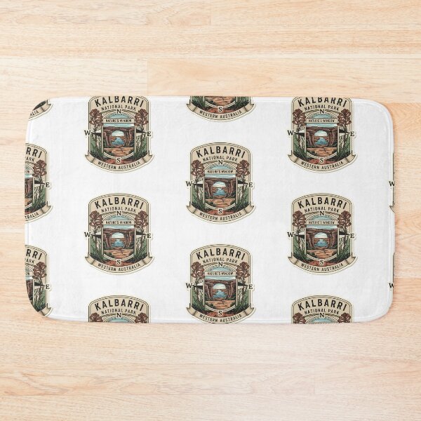 Item preview, Kalbarri National Park: A Vintage Explorer's Emblem designed and sold by Digital Dreams Arts.