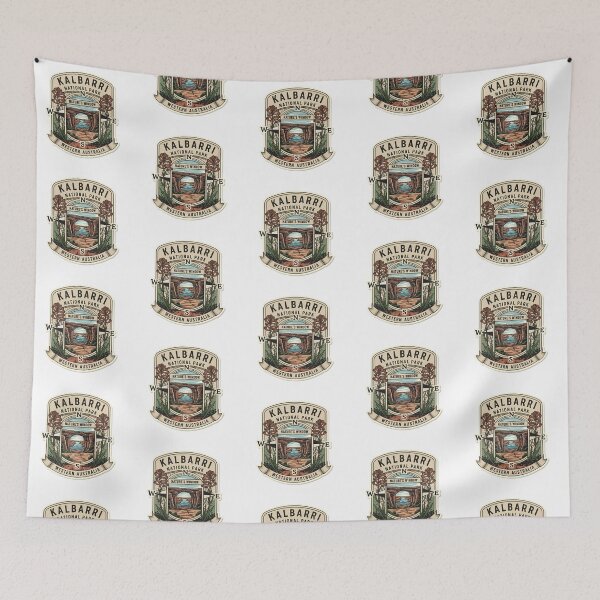 Item preview, Kalbarri National Park: A Vintage Explorer's Emblem designed and sold by Digital Dreams Arts.