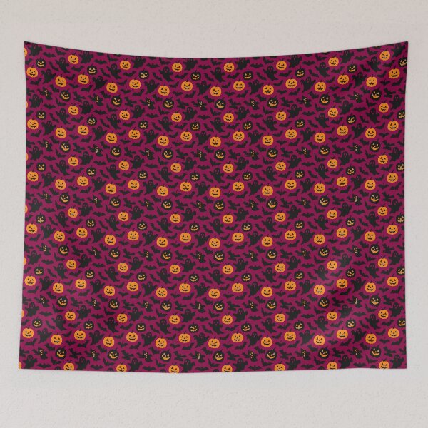 Item preview, Halloween seamless pattern designed and sold by BioranFactory.