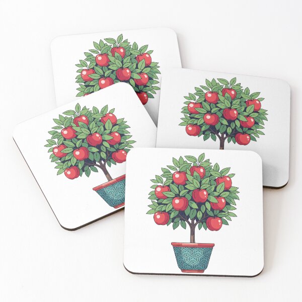 Item preview, Lush Potted Apple Tree Design designed and sold by Tropical art.