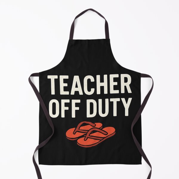 Item preview, Teacher Off Duty T-Shirt — Sunglasses & Flip-Flops Vacation Teacher Tee designed and sold by Nara8.