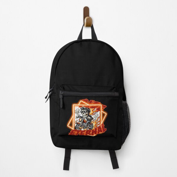 Item preview, Burning Biker Skull V2 designed and sold by II IRONSKULLS II.