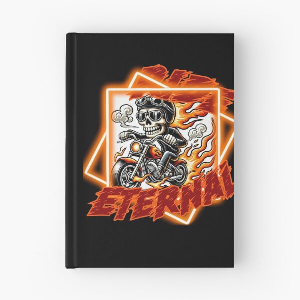 Item preview, Burning Biker Skull V2 designed and sold by II IRONSKULLS II.