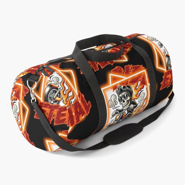 Item preview, Burning Biker Skull V2 designed and sold by II IRONSKULLS II.