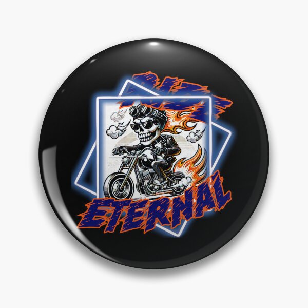 Item preview, Burning Biker Skull designed and sold by II IRONSKULLS II.