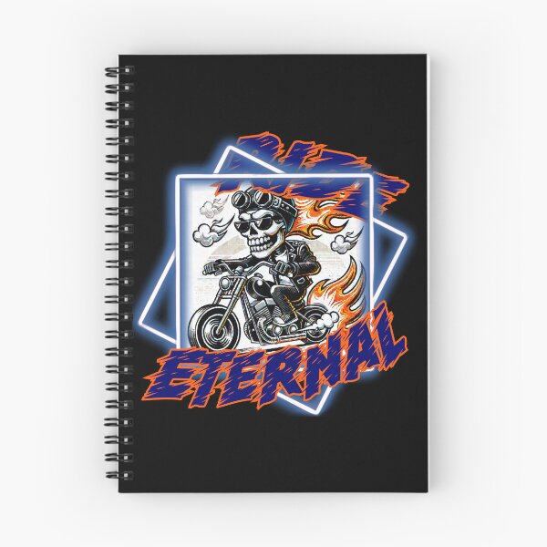 Item preview, Burning Biker Skull designed and sold by II IRONSKULLS II.