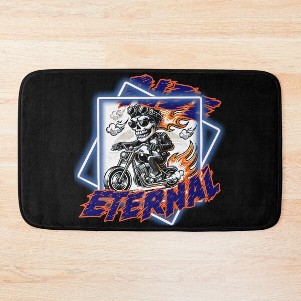 Item preview, Burning Biker Skull designed and sold by II IRONSKULLS II.