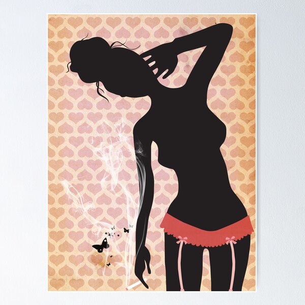 Item preview, Smoke bedroom art illustration designed and sold by taika tori.