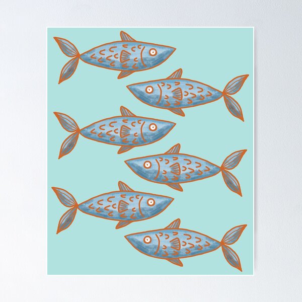 Item preview, Fish pattern designed and sold by alczar.