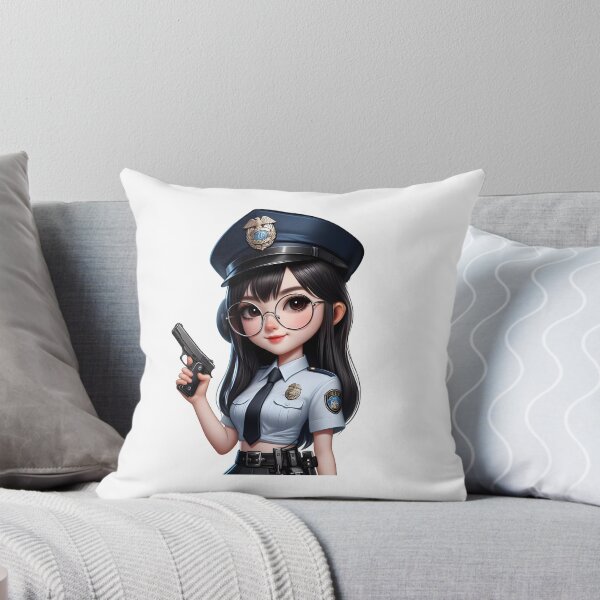 Aperçu de l'œuvre Fille policière créée et vendue par RAWLIFEGRAPHIC.