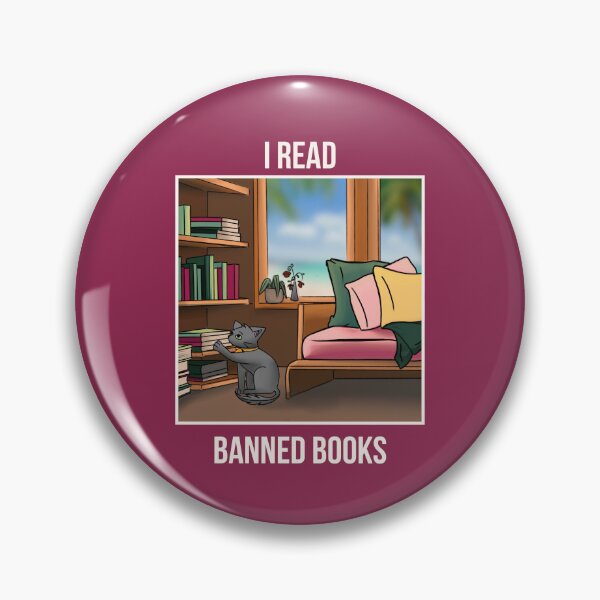 Item preview, I Read Banned Books | Cozy Resistance | Light Text designed and sold by StoryForge.