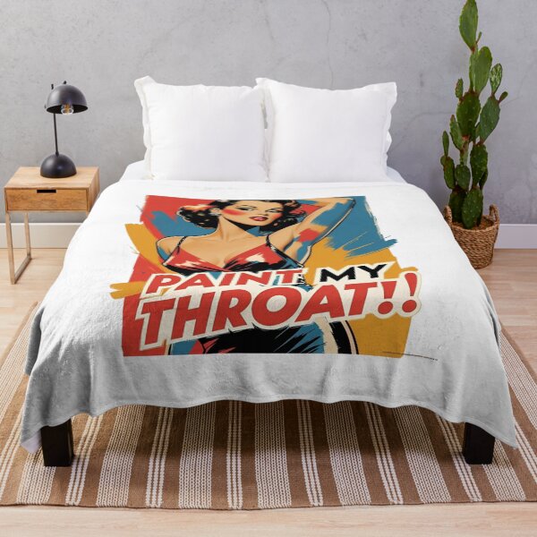 Item preview, Paint my throat! designed and sold by NicMacTees.