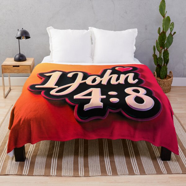 Item preview, God Is Love - 1 John 4:8 | Christian Faith Art by All43 designed and sold by All43.
