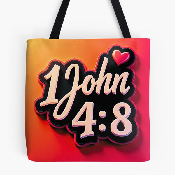 Item preview, God Is Love - 1 John 4:8 | Christian Faith Art by All43 designed and sold by All43.
