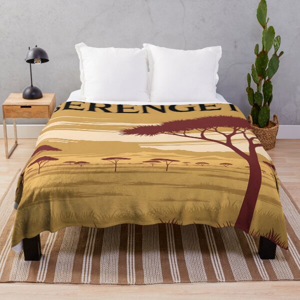 Item preview, Serengeti: Classic-Style Travel Poster designed and sold by LSVart.