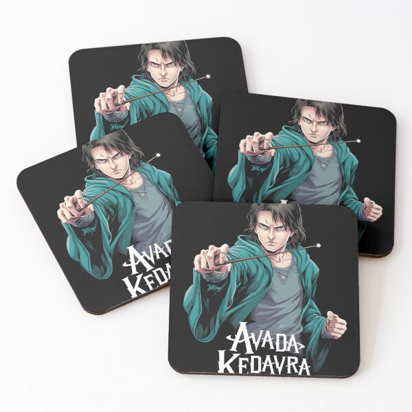 Item preview, young wizard casting spell fantasy avada kedavra designed and sold by jbfart.