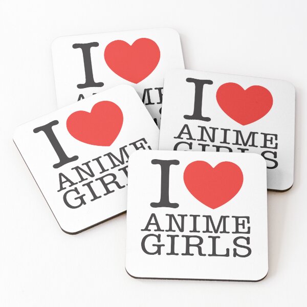 Item preview, I LOVE ANIME GIRLS designed and sold by shitpostee.