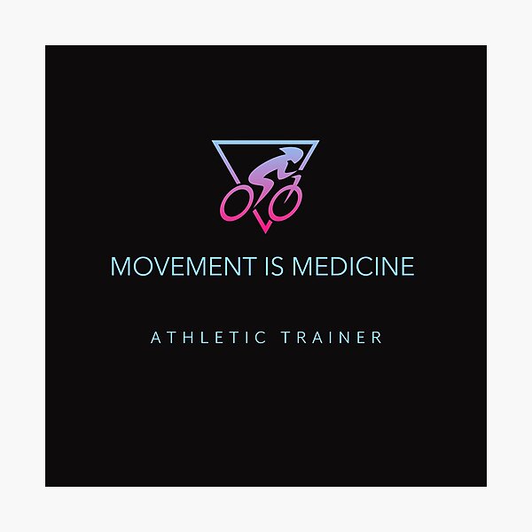 Item preview, Movement is Medicine designed and sold by PurpleRosePosse.