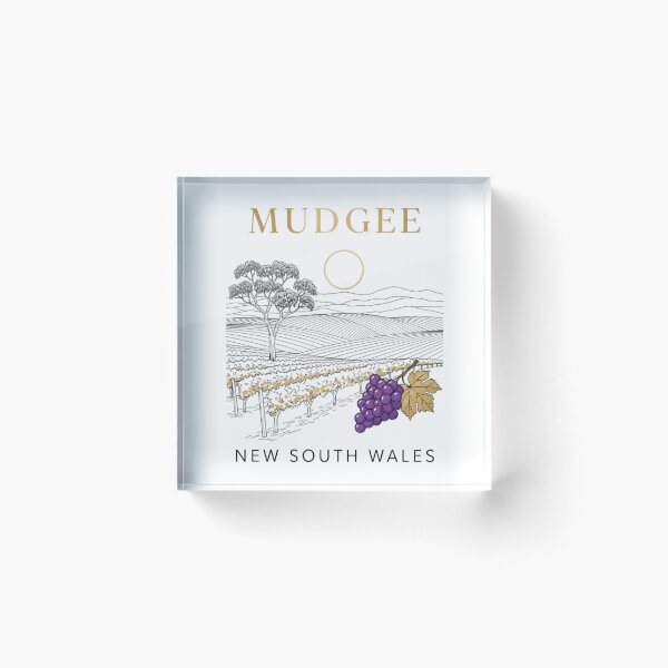 Item preview, Mudgee Wine Region: A Chic and Minimalist Gold Foil Design designed and sold by Digital Dreams Arts.