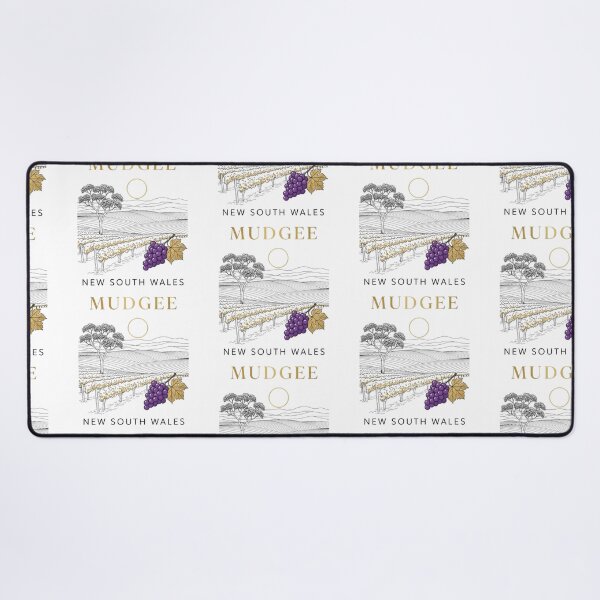 Item preview, Mudgee Wine Region: A Chic and Minimalist Gold Foil Design designed and sold by Digital Dreams Arts.