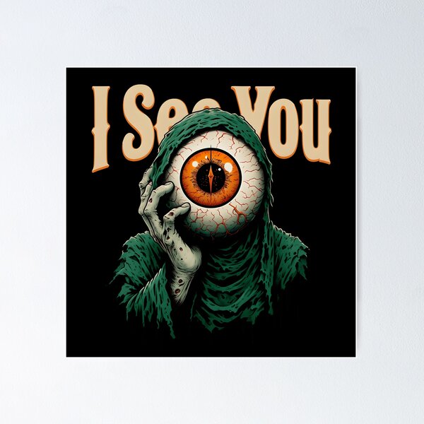 Item preview, Zombie Eye - I See You designed and sold by NightTimeJ.