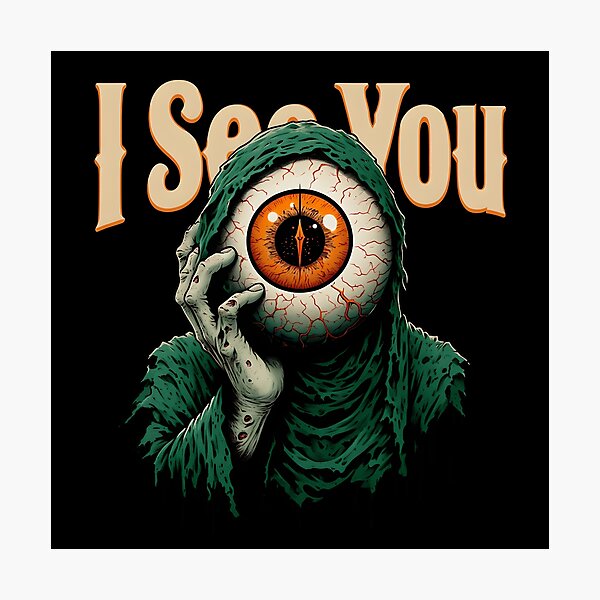 Item preview, Zombie Eye - I See You designed and sold by NightTimeJ.