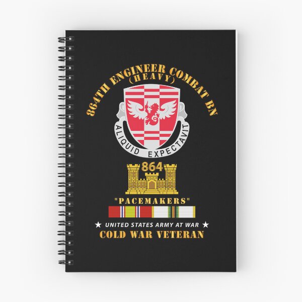 Item preview, Army - 864th Eng Cbt Bn w Eng Br  - COLD SVC designed and sold by Military Insignia Products.